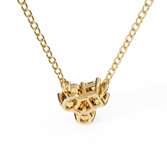 Eileen Three Stone Pendant