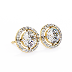 Laurel Diamond Earring