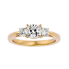 Alma Three Stone Ring