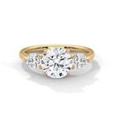 Alia Three Stone Ring