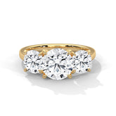 Brylee Three Stone Ring