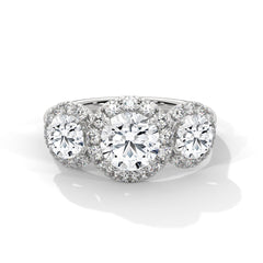 Lillie Three Stone Ring