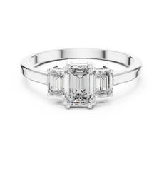 Kyleigh Three Stone Ring