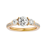 Jessie Three Stone Ring