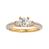 Madisyn Three Stone Ring