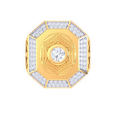 Ian Solitaire Mens Ring