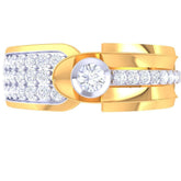 Horace Solitaire Mens Ring