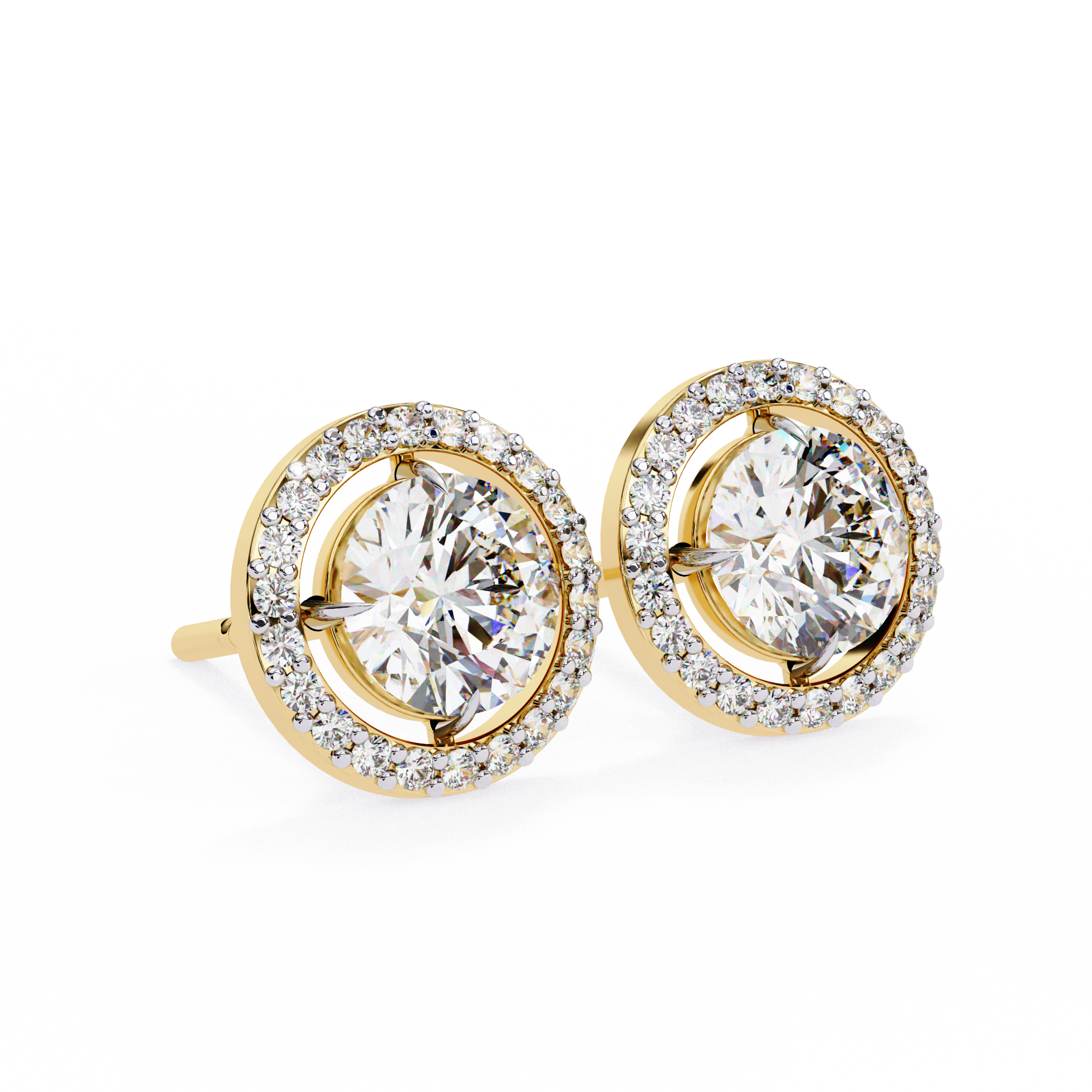 Laurel Diamond Earring