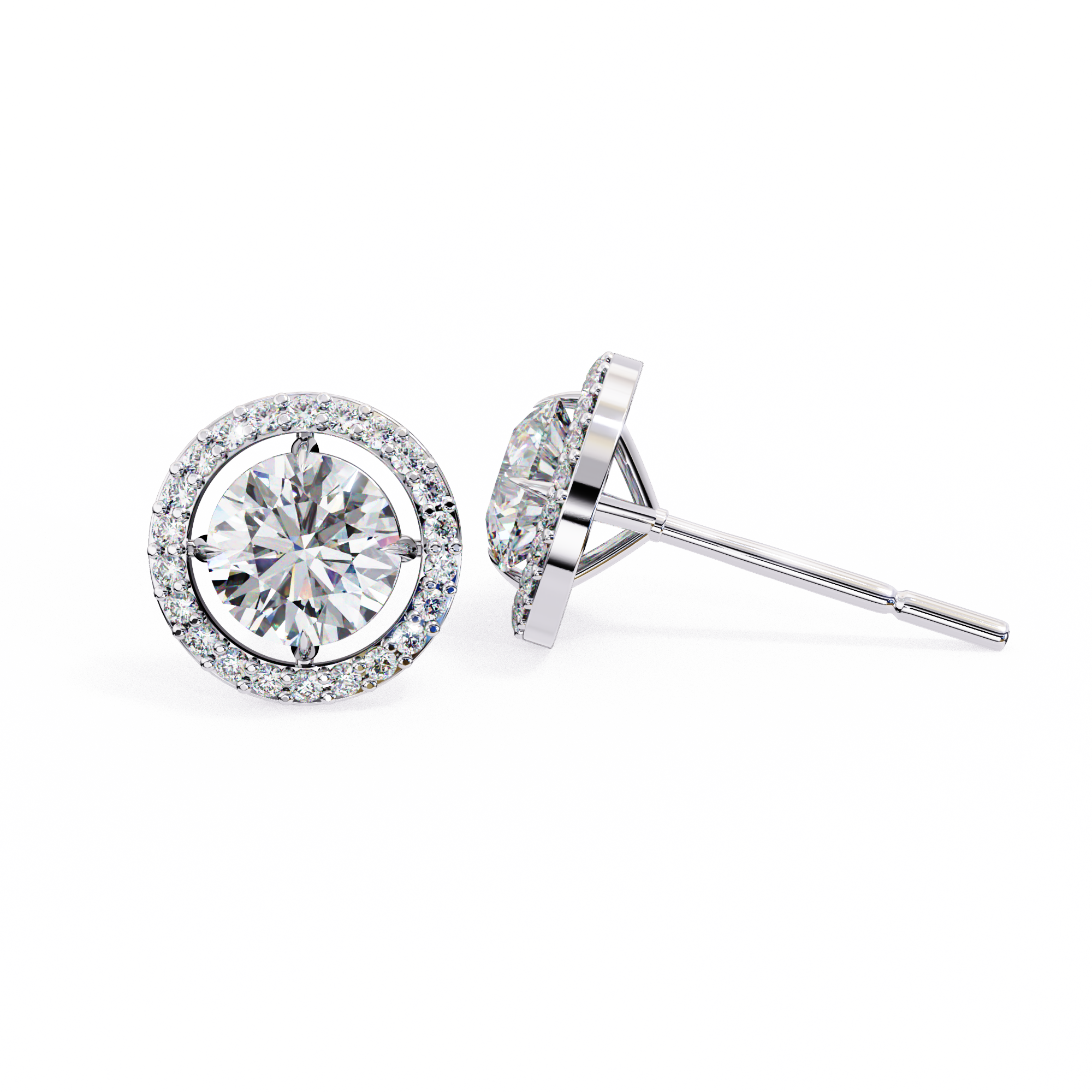 Laurel Diamond Earring