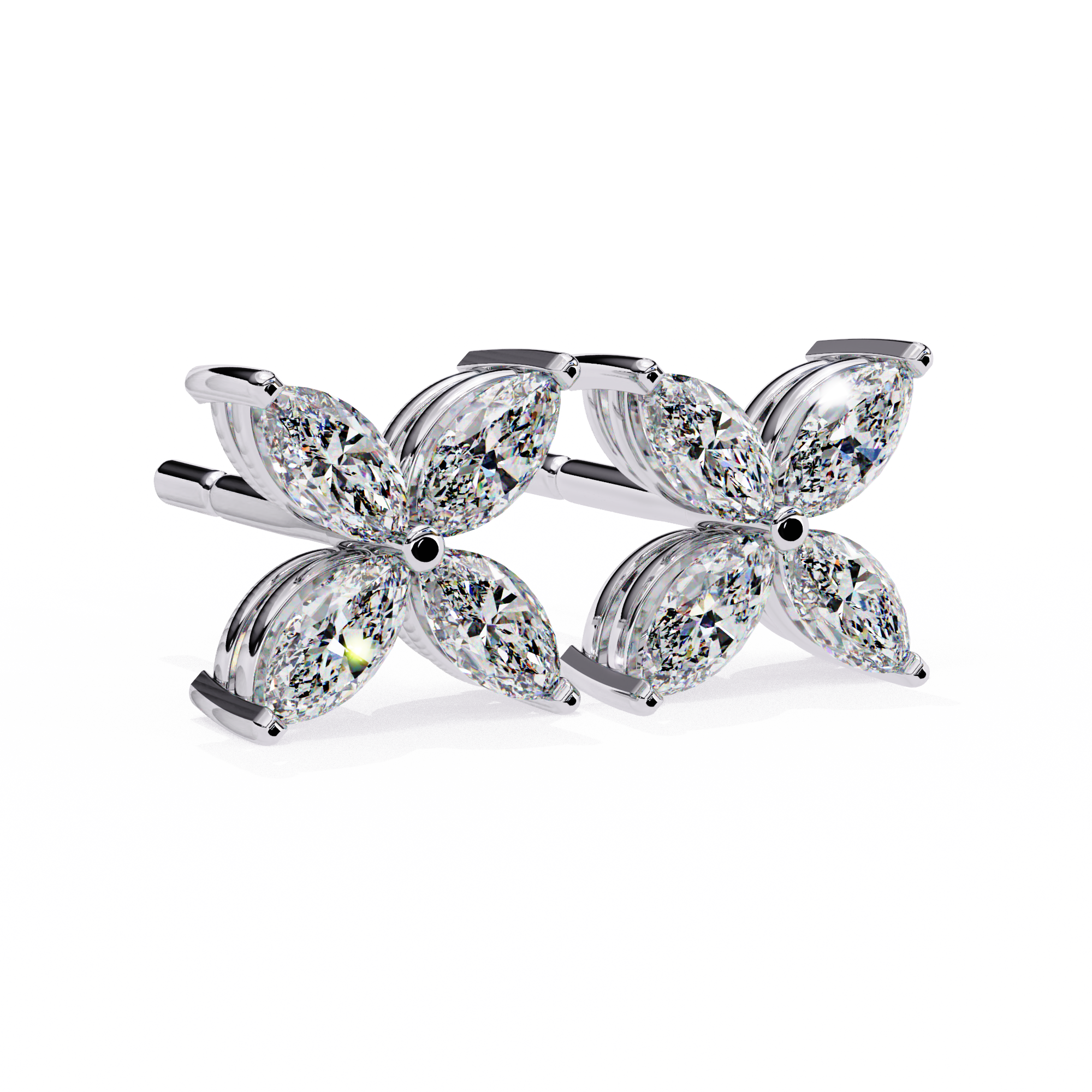 August Diamond Earring