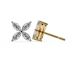 August Diamond Earring