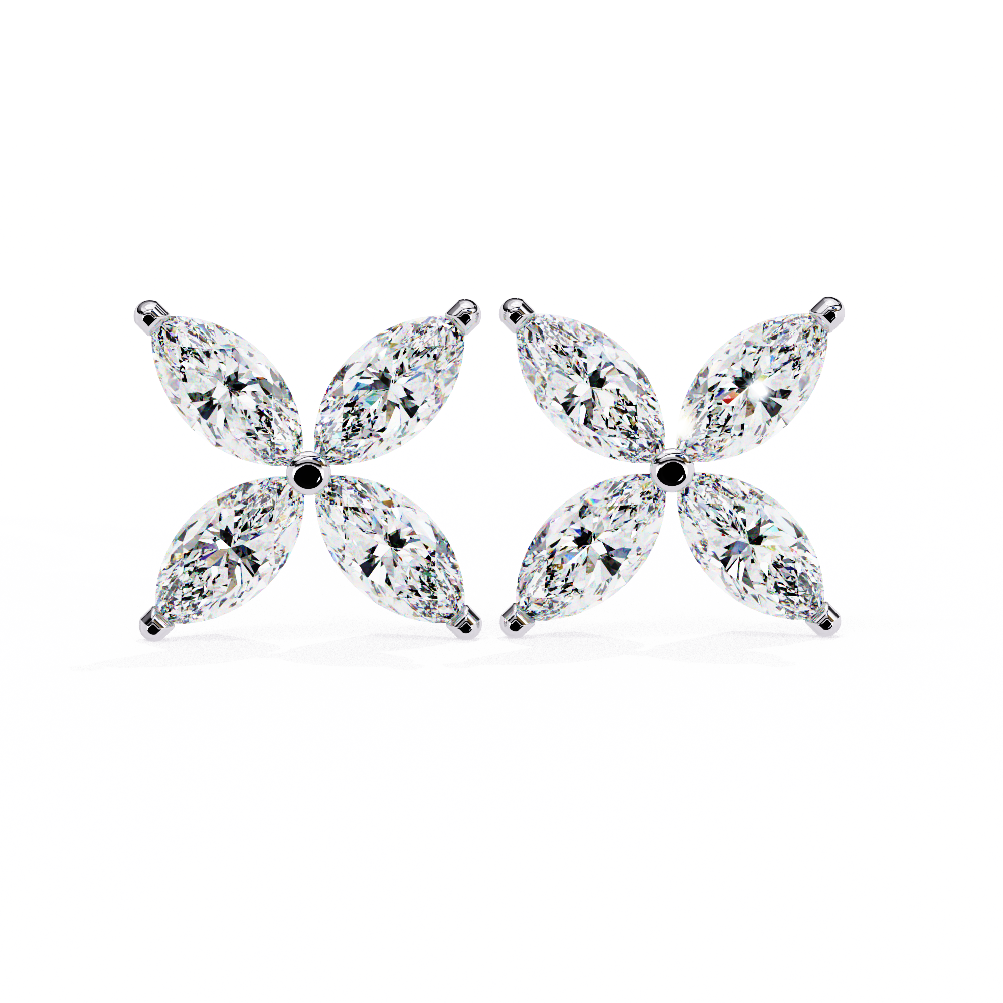 August Diamond Earring