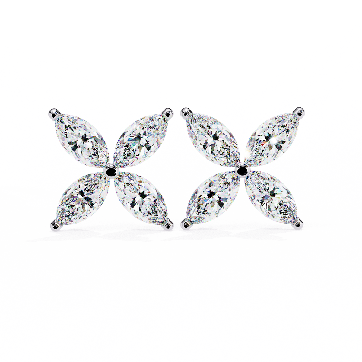 August Diamond Earring