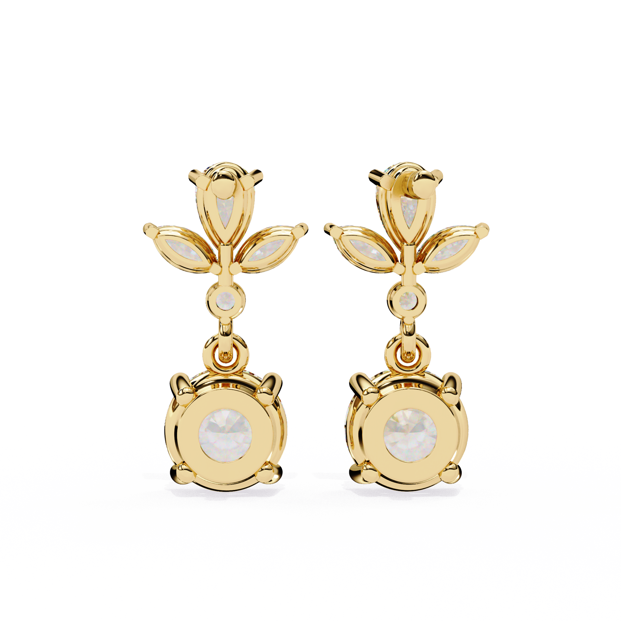 Ivory Diamond Earring