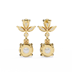Ivory Diamond Earring