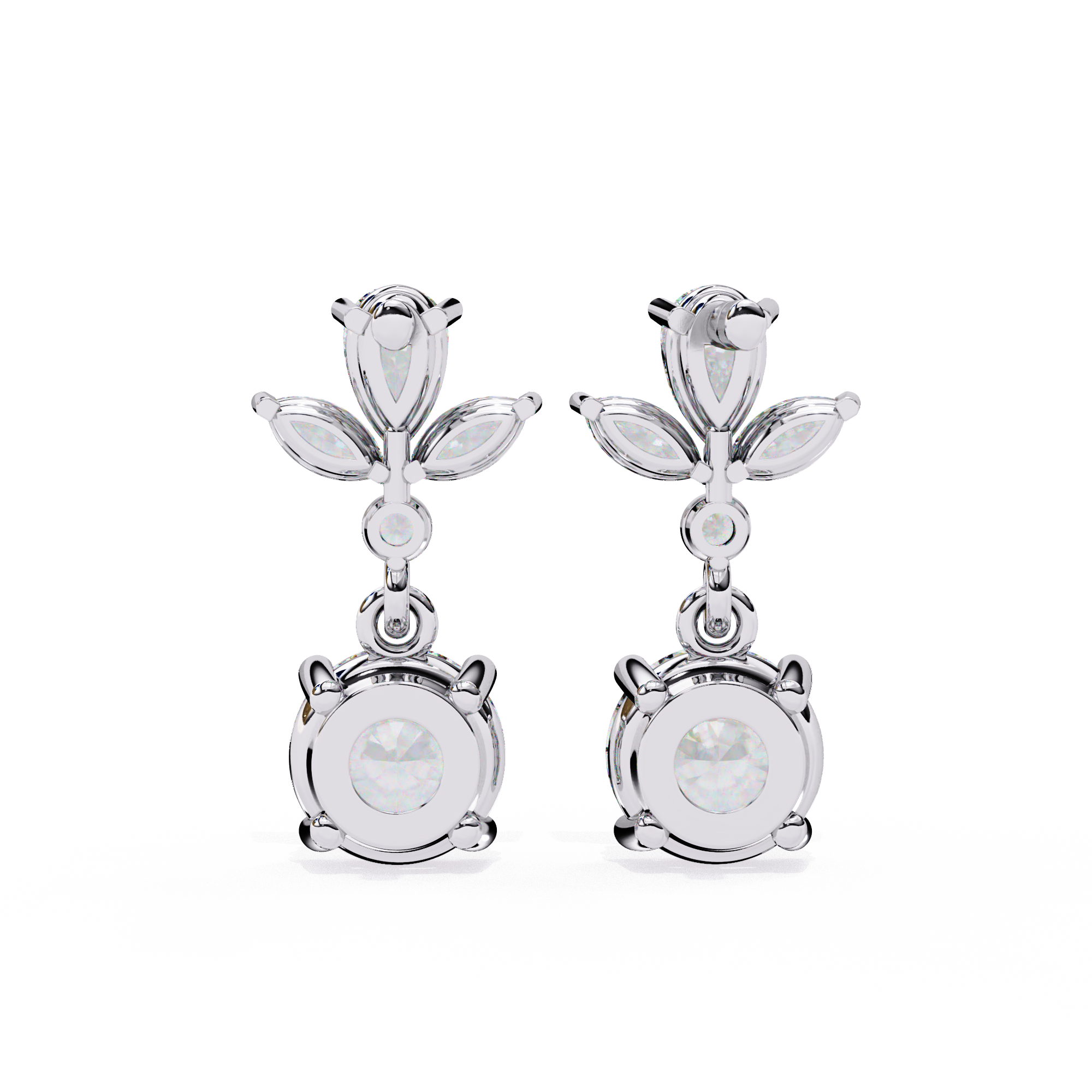 Ivory Diamond Earring