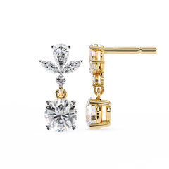 Ivory Diamond Earring