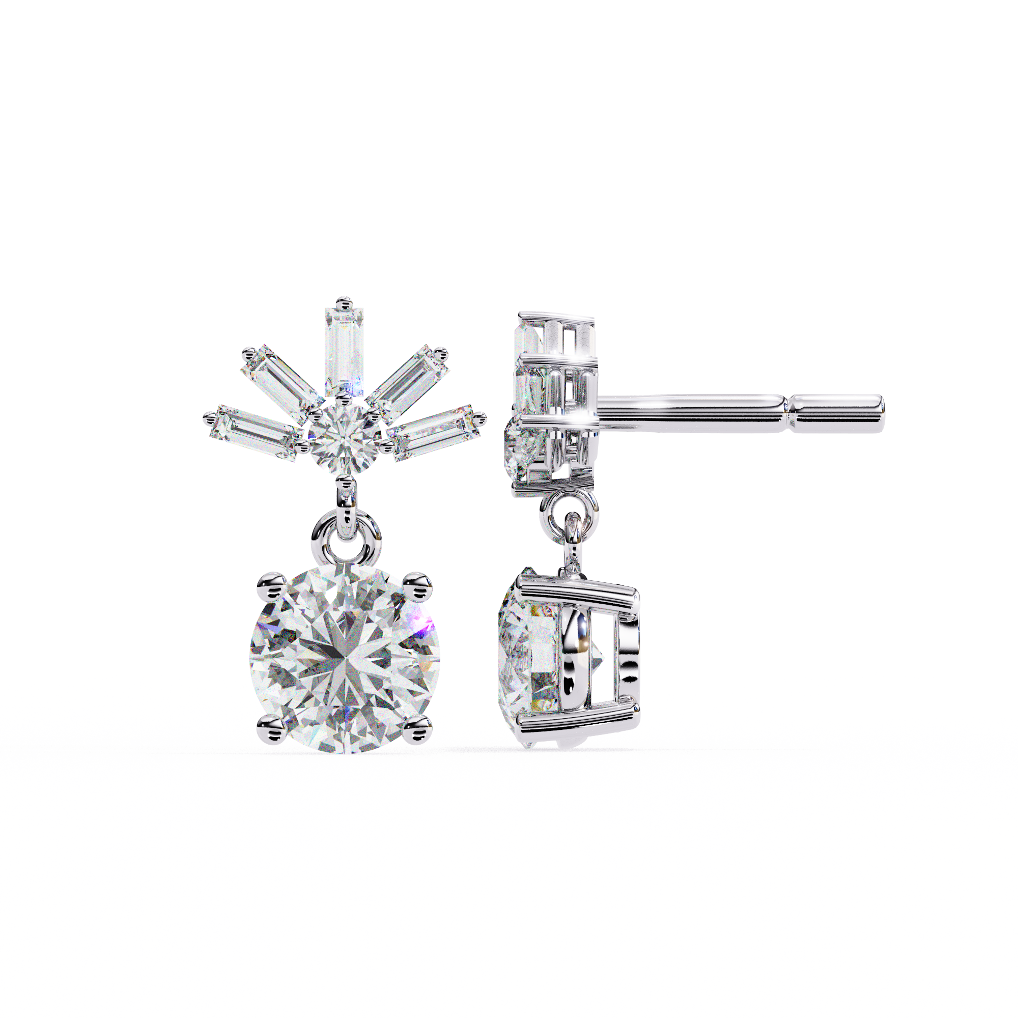 Jazmine Diamond Earring