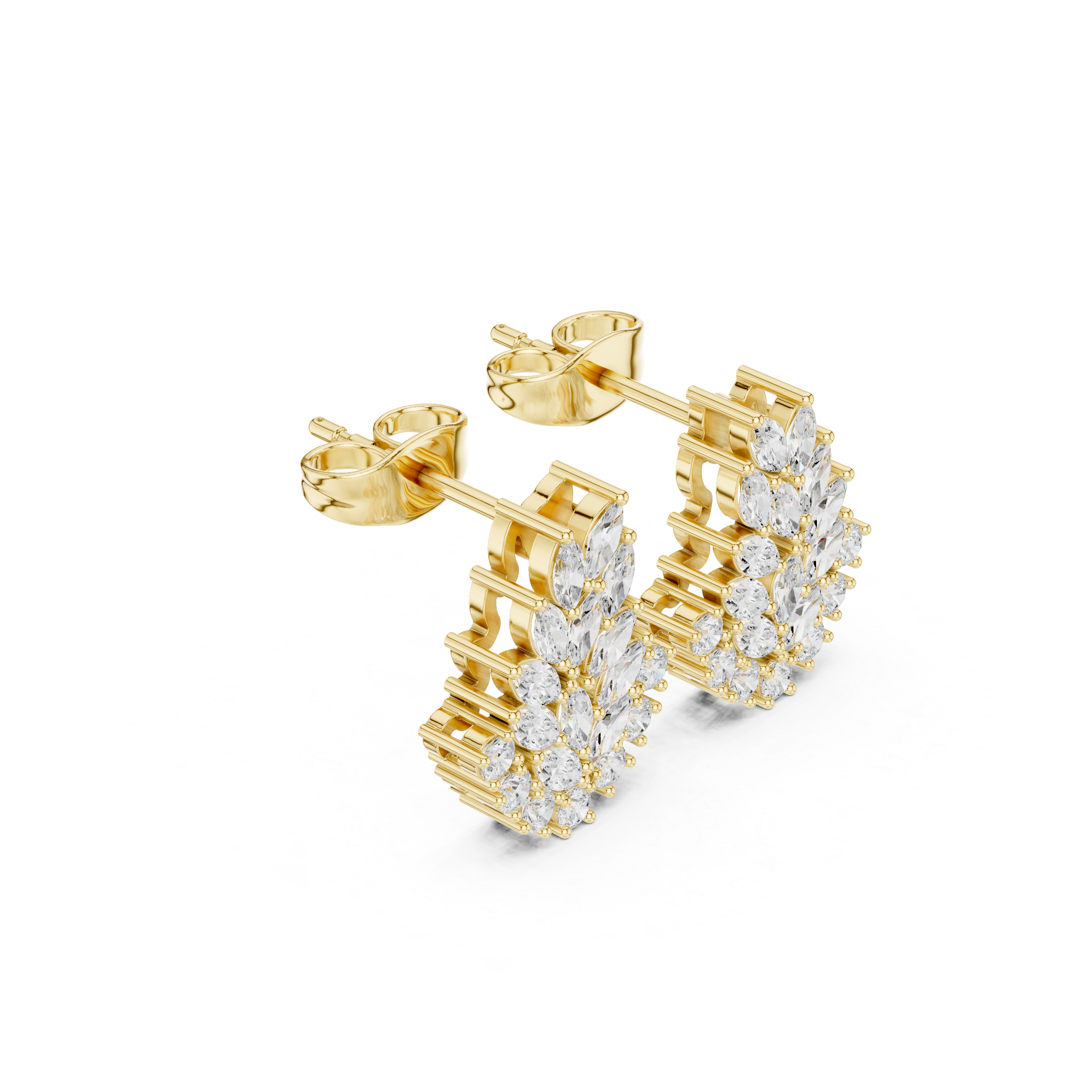 Perla Diamond Earring