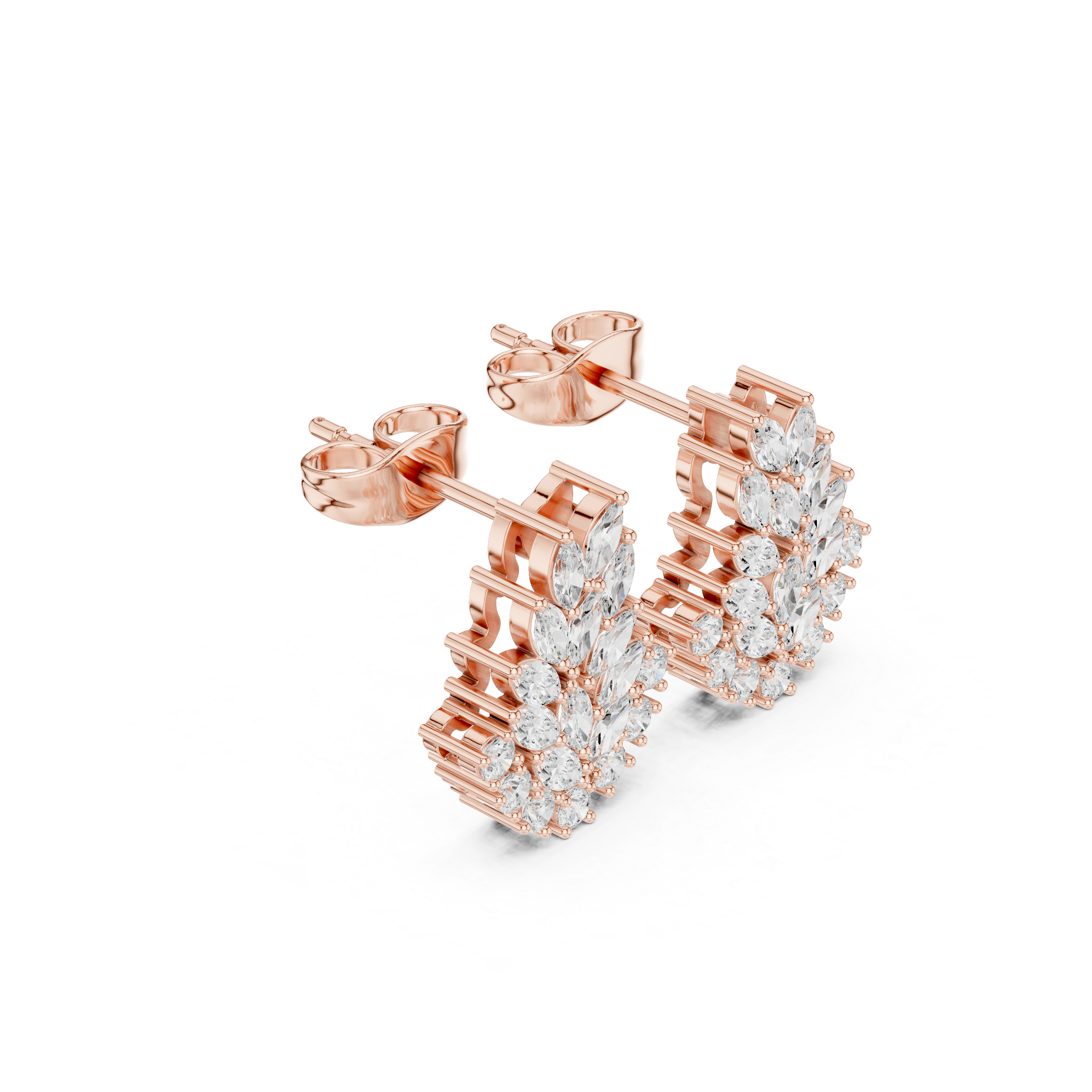 Perla Diamond Earring