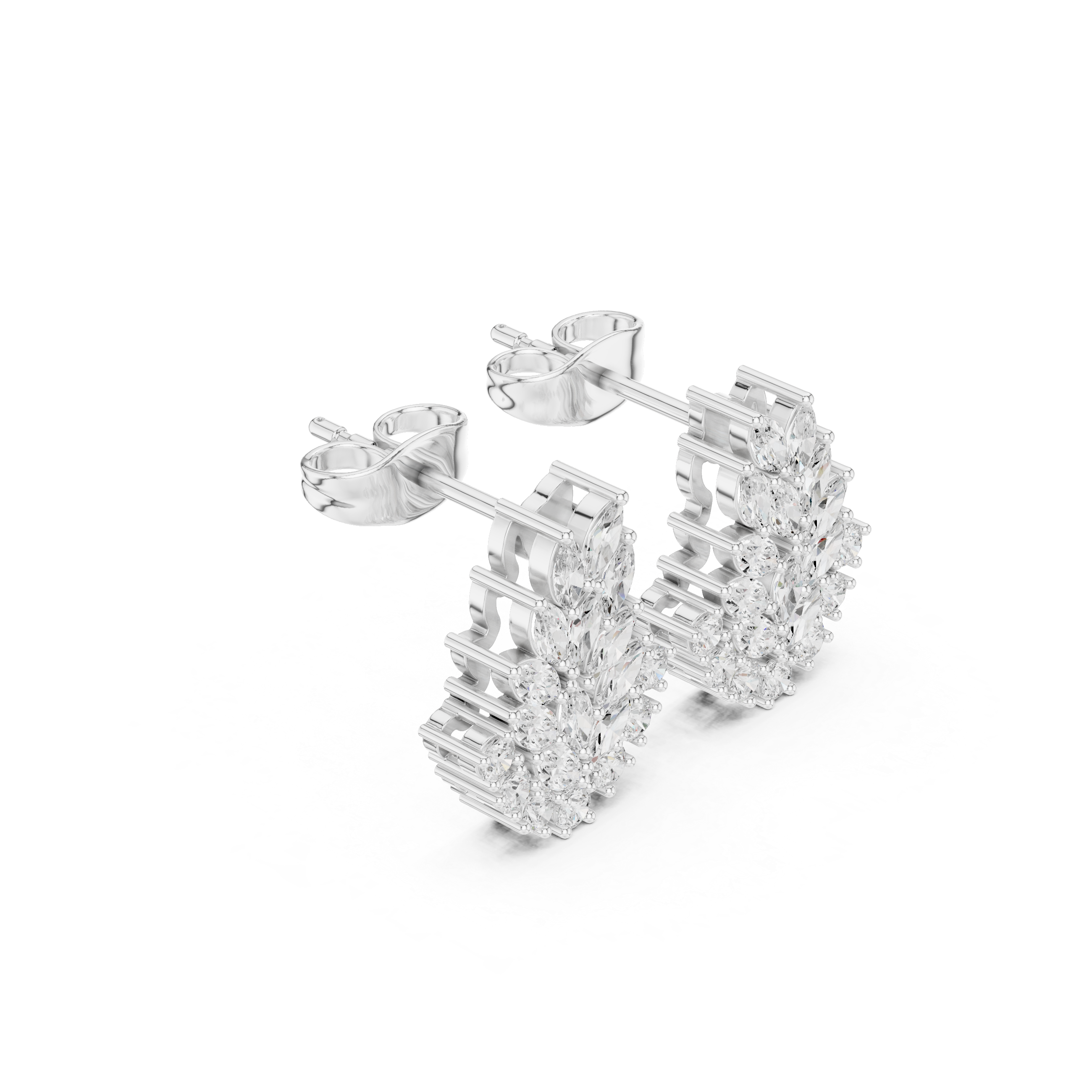 Perla Diamond Earring