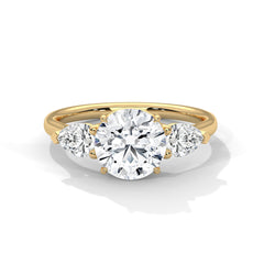 Alia Three Stone Ring