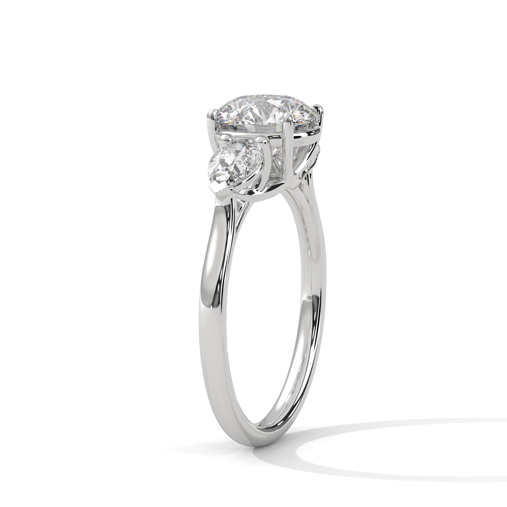 Alia Three Stone Ring