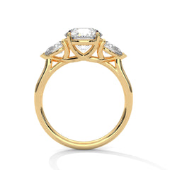 Alia Three Stone Ring