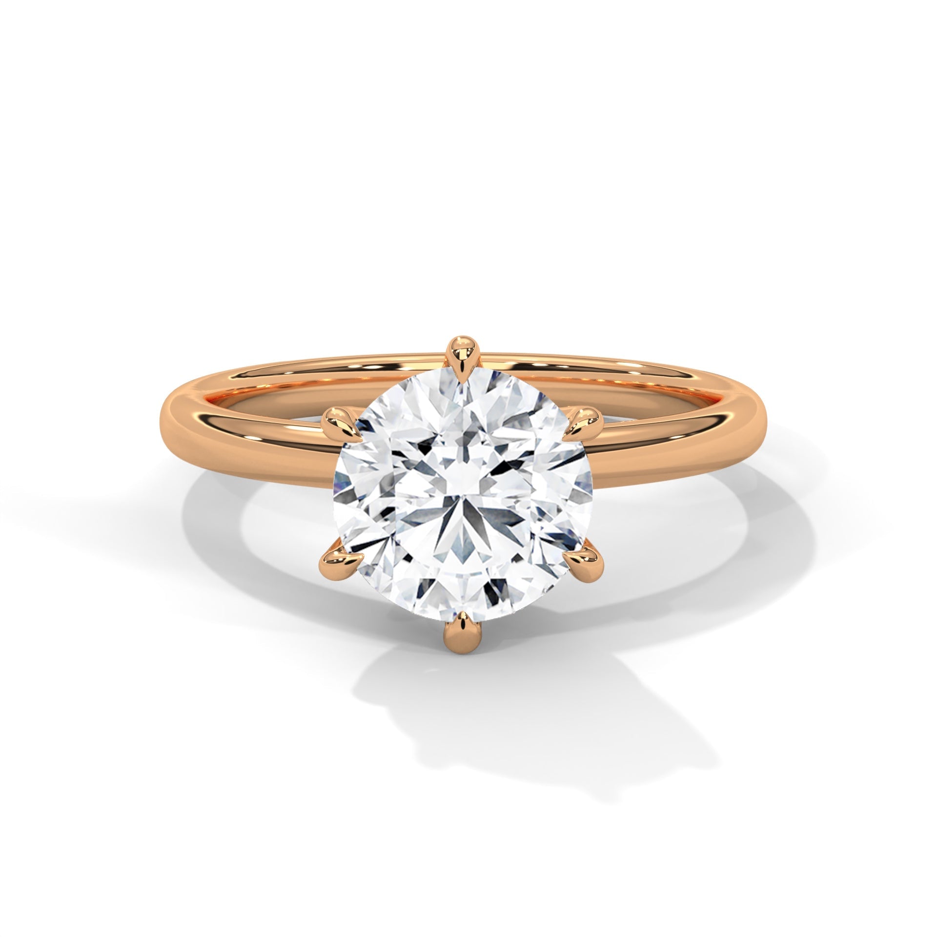 Megan Solitaire Ring