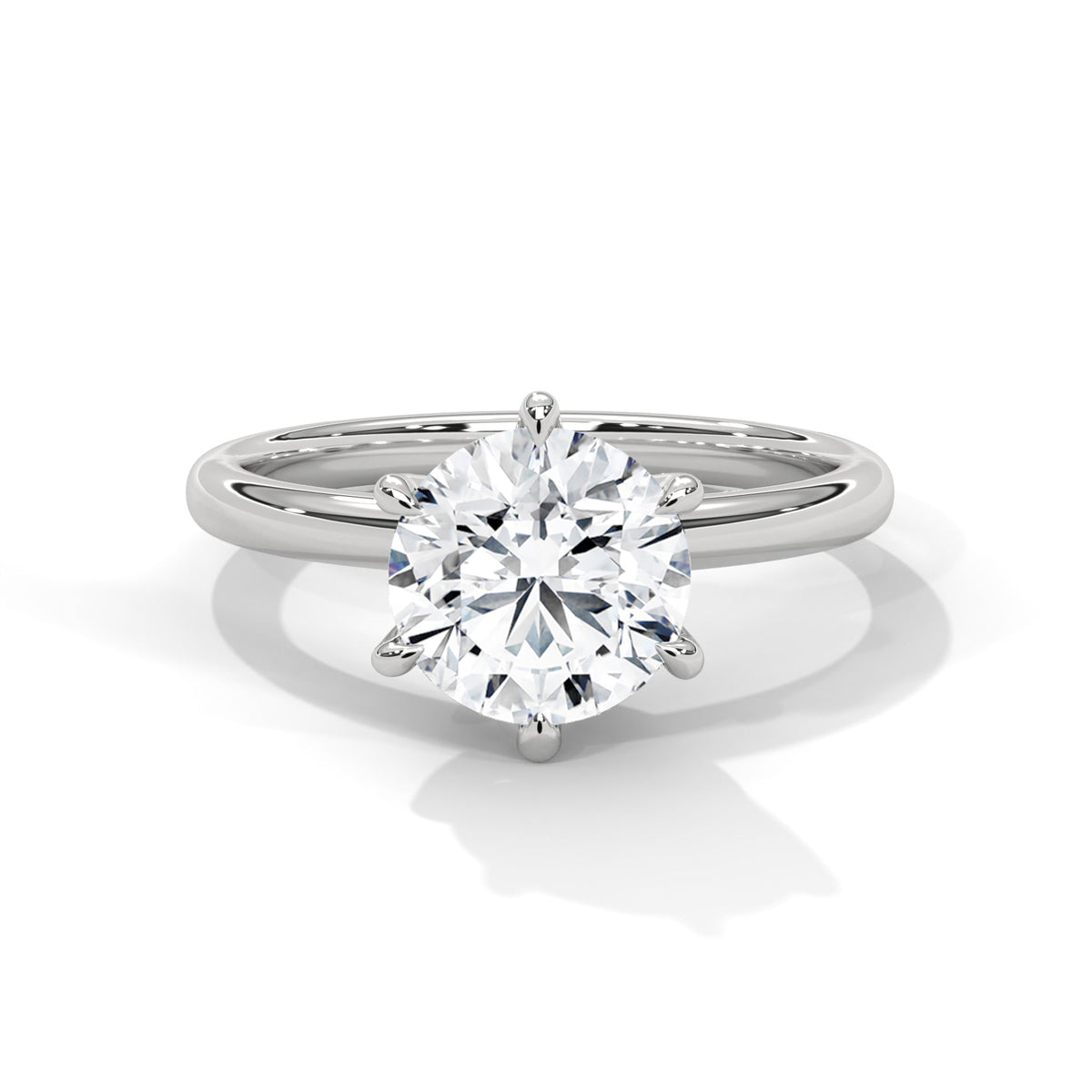 Megan Solitaire Ring