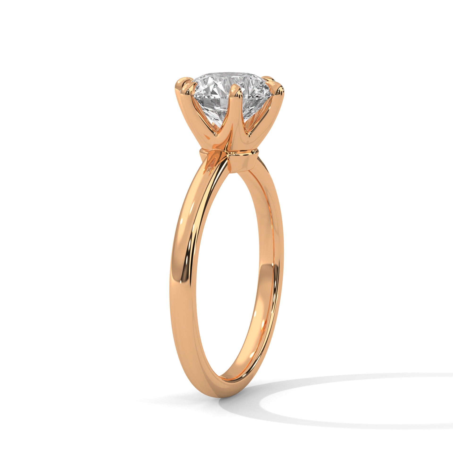 Megan Solitaire Ring