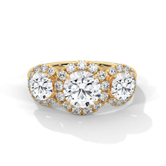 Lillie Three Stone Ring