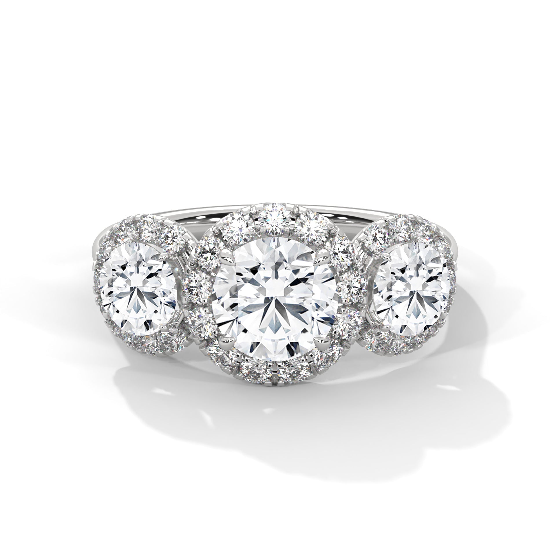 Lillie Three Stone Ring