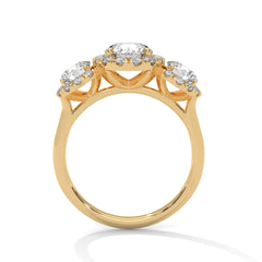 Lillie Three Stone Ring
