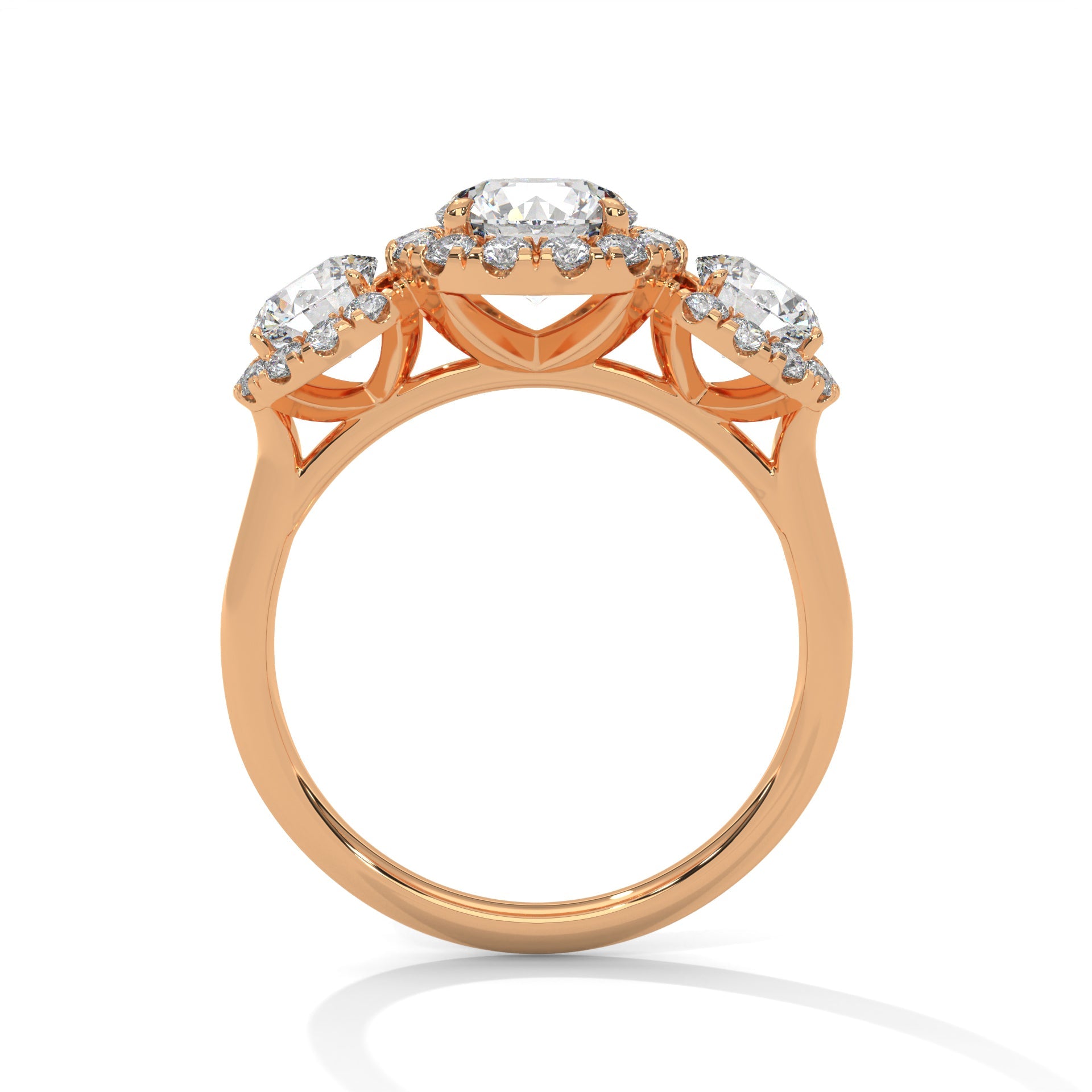 Lillie Three Stone Ring