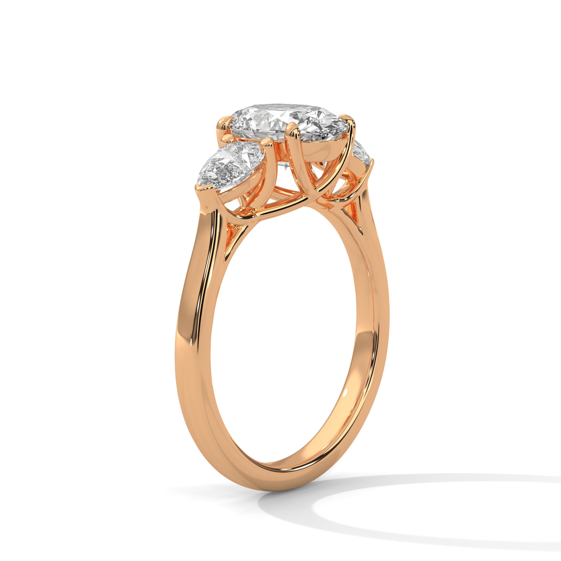 Aileen Three Stone Ring