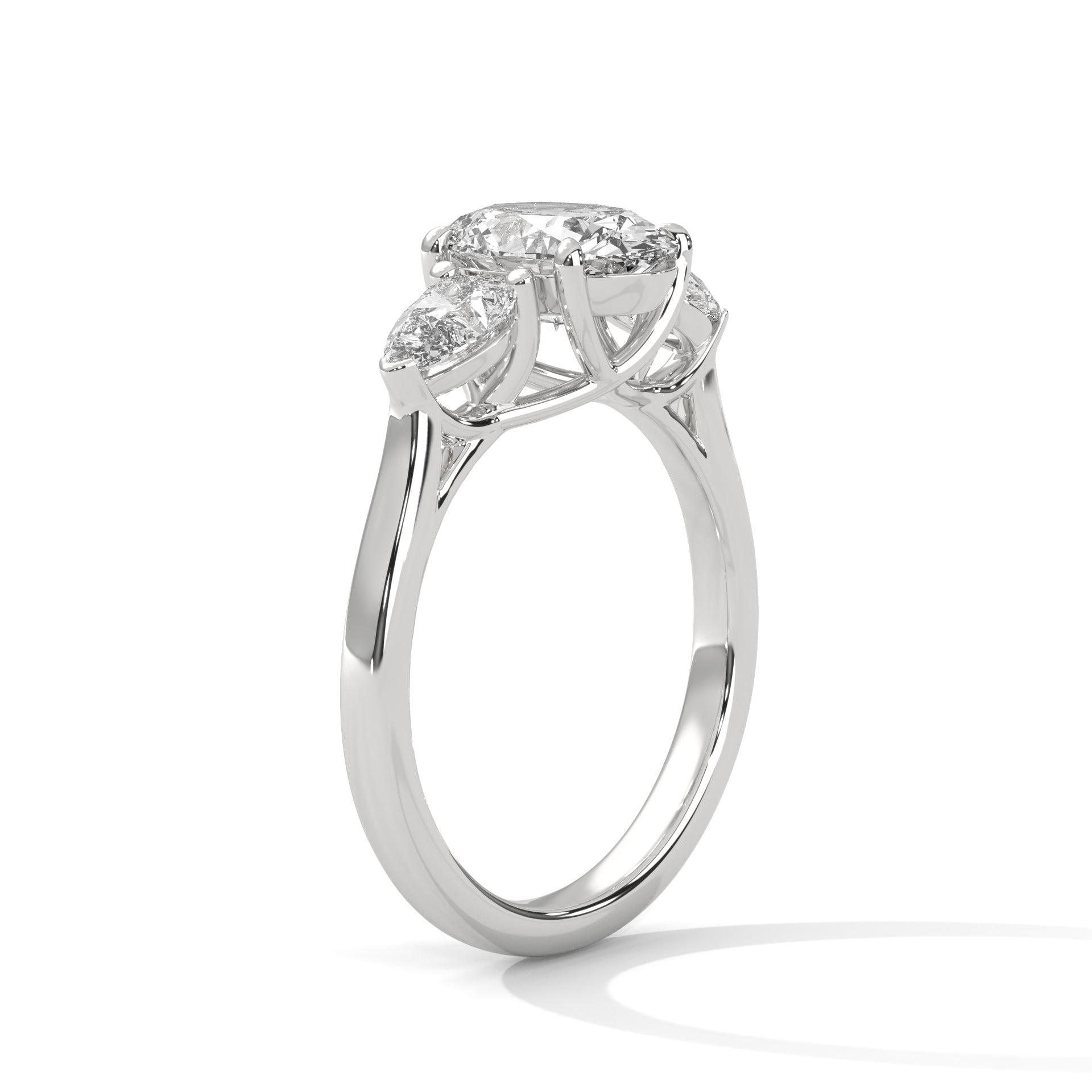 Aileen Three Stone Ring