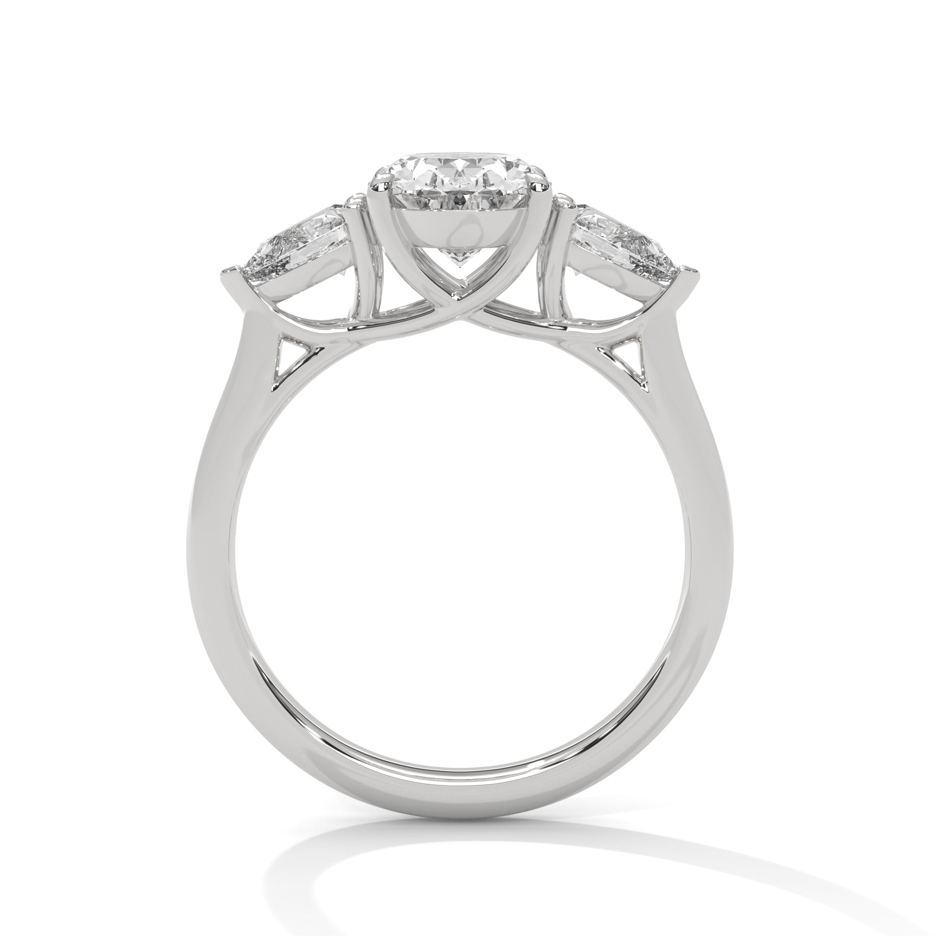 Aileen Three Stone Ring