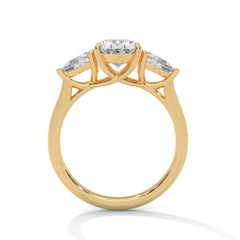 Aileen Three Stone Ring