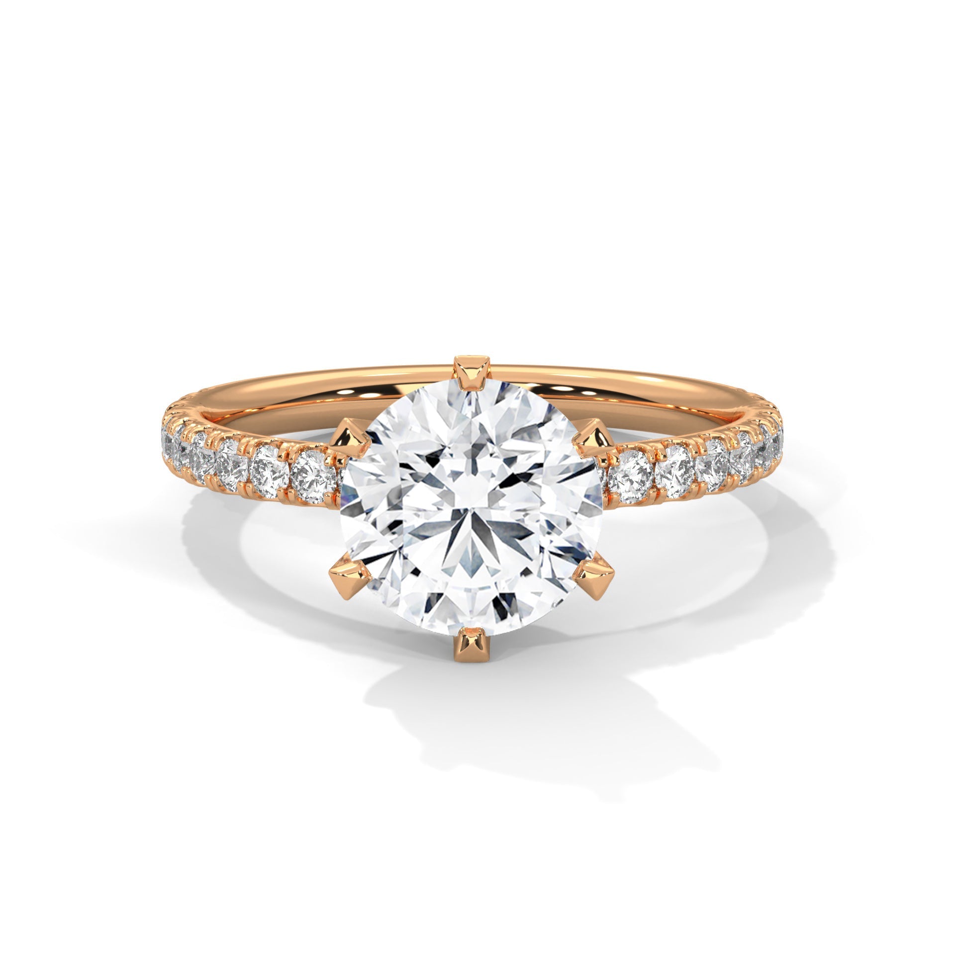 Reign Solitaire Ring