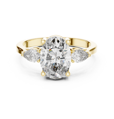 Tiana Three Stone Ring