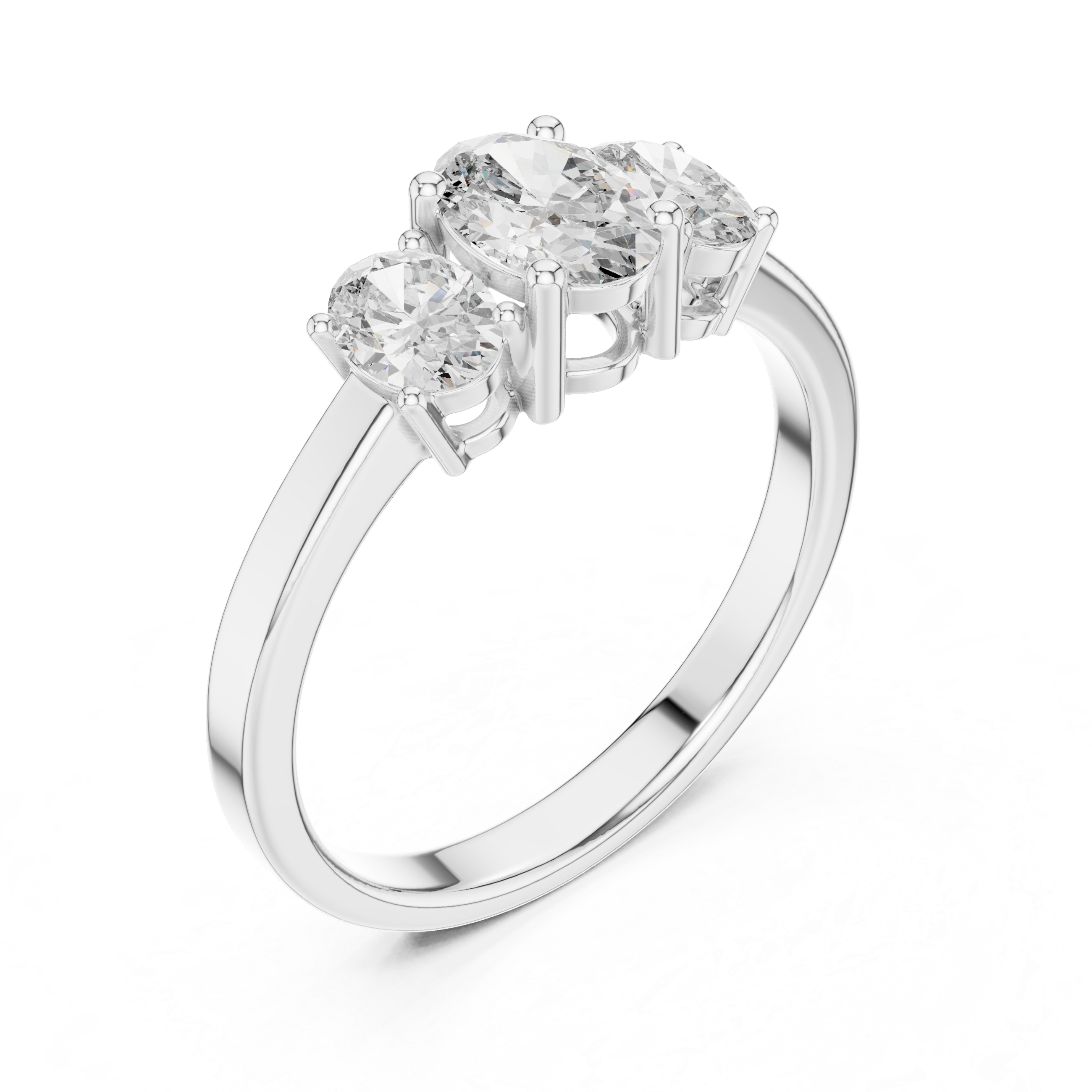 Astrid Three Stone Ring