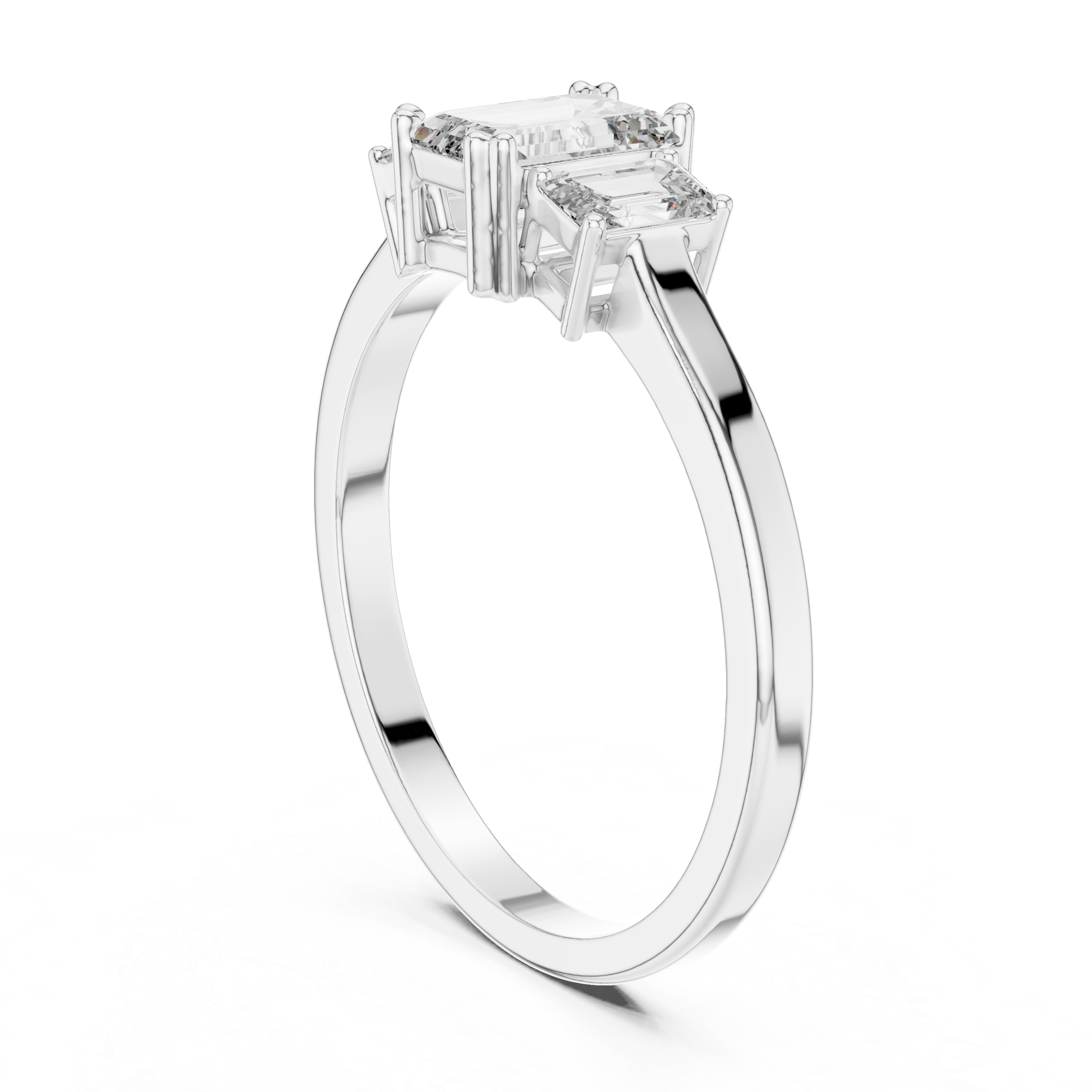 Kyleigh Three Stone Ring