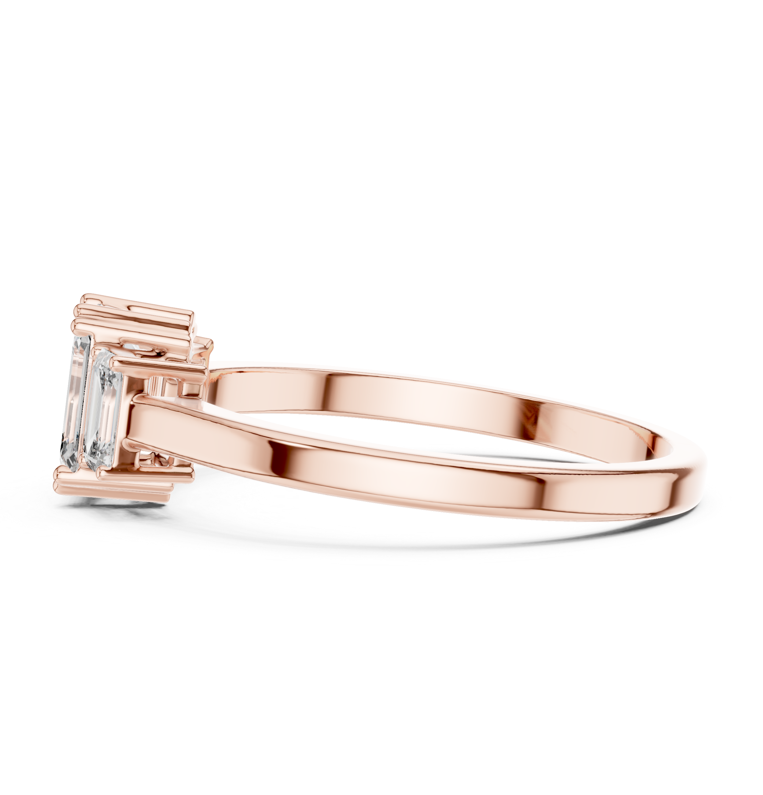 Kyleigh Three Stone Ring