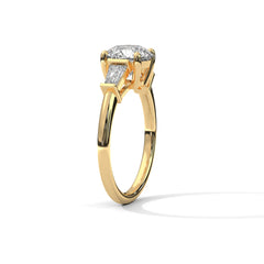 Romina Three Stone Ring