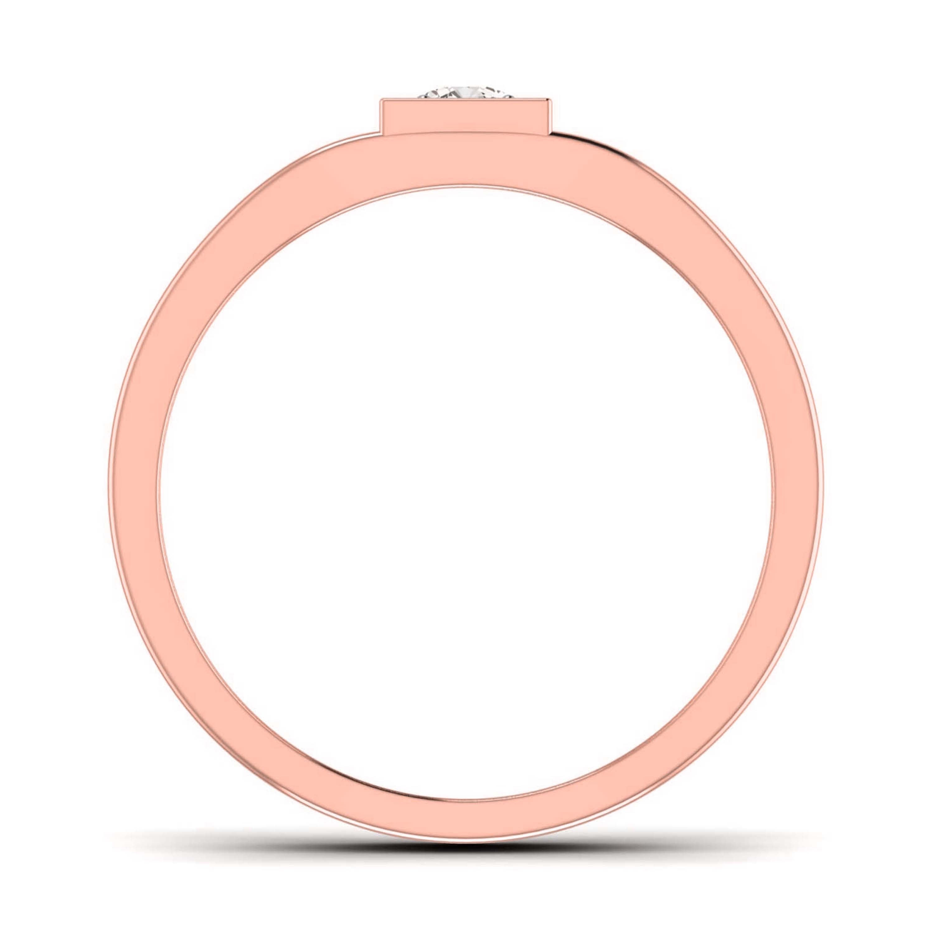 Francis  Solitaire Mens Ring