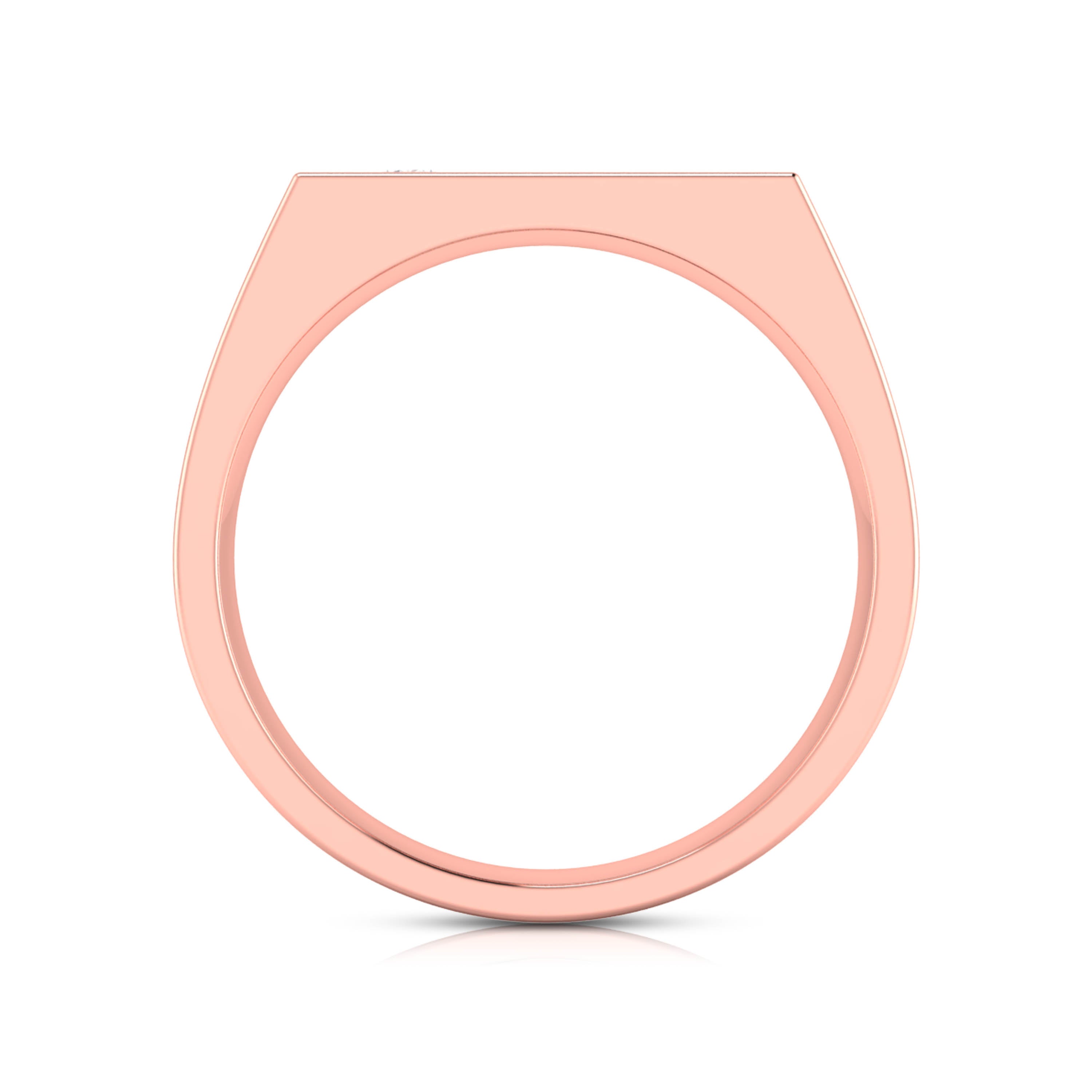 Franklin Solitaire Mens Ring
