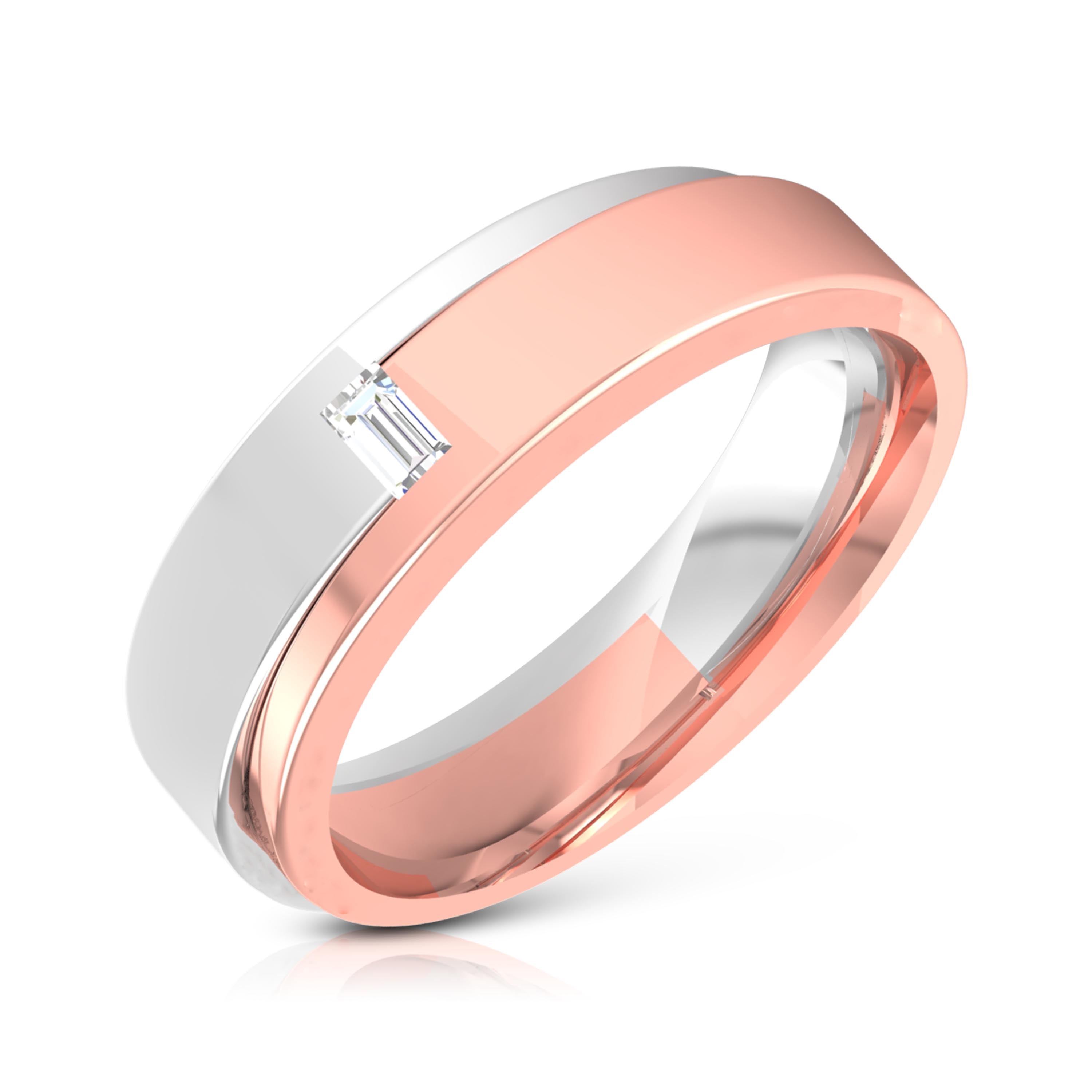 Frederick Solitaire Mens Ring