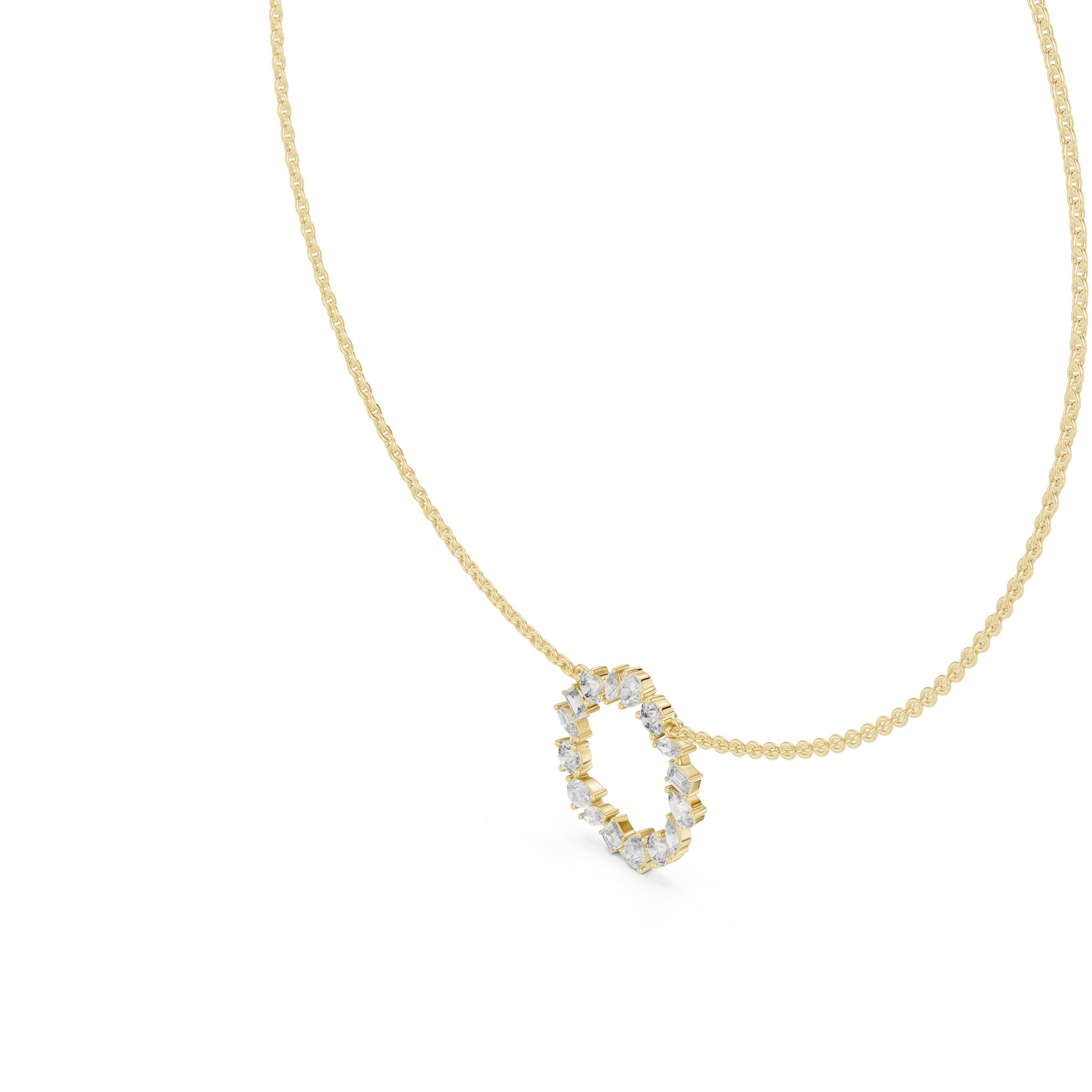 Selene Diamond Pendant