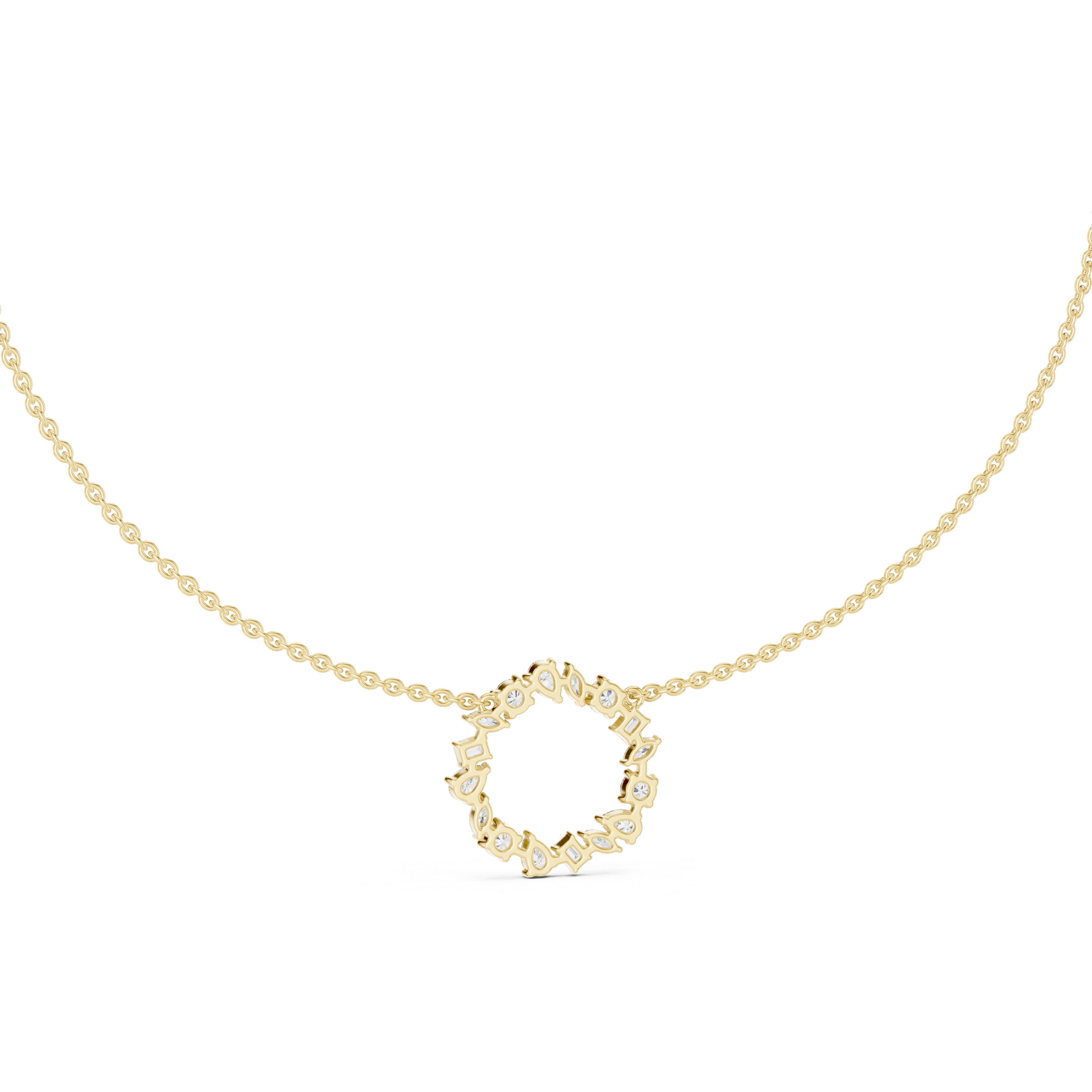 Selene Diamond Pendant